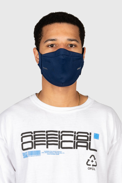 Performance Face Mask (Navy) by The Official Brand