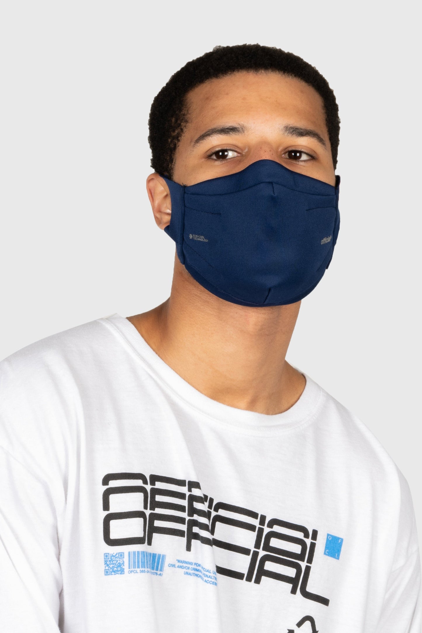 Performance Face Mask (Navy) by The Official Brand