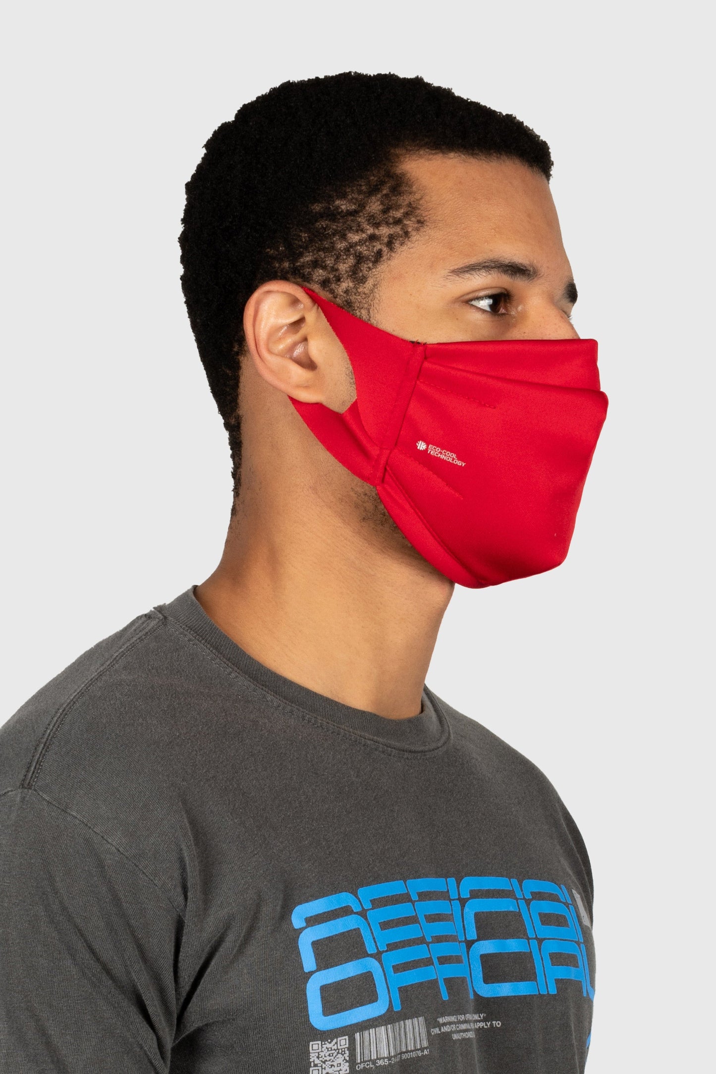 Performance Face Mask (Red) by The Official Brand