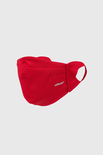 Performance Face Mask (Red) by The Official Brand