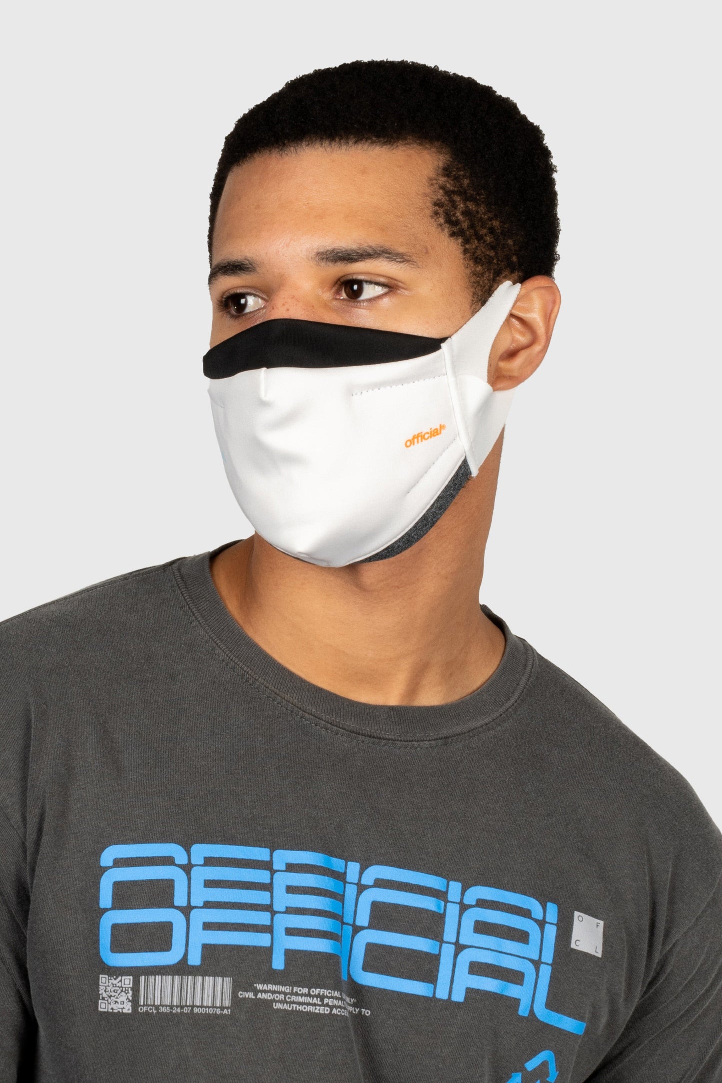 Performance Face Mask (White) by The Official Brand