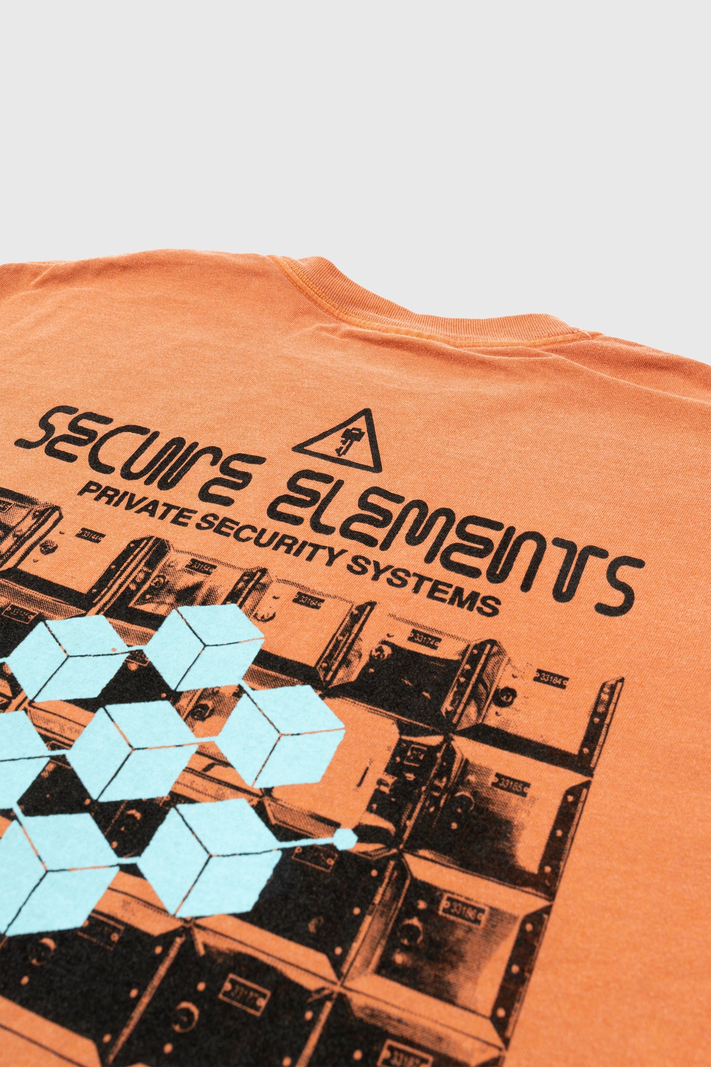 Secure Elements T-Shirt (Distressed Orange) by The Official Brand