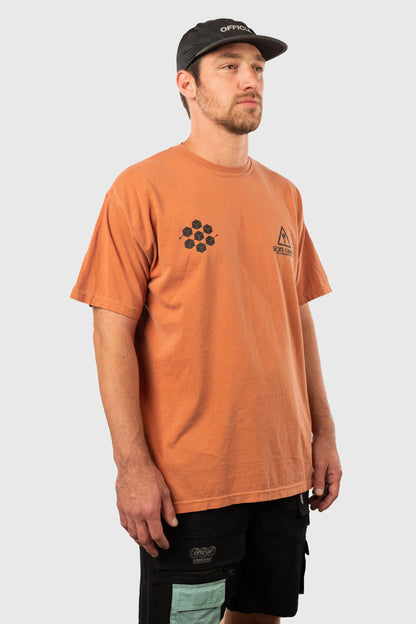 Secure Elements T-Shirt (Distressed Orange) by The Official Brand