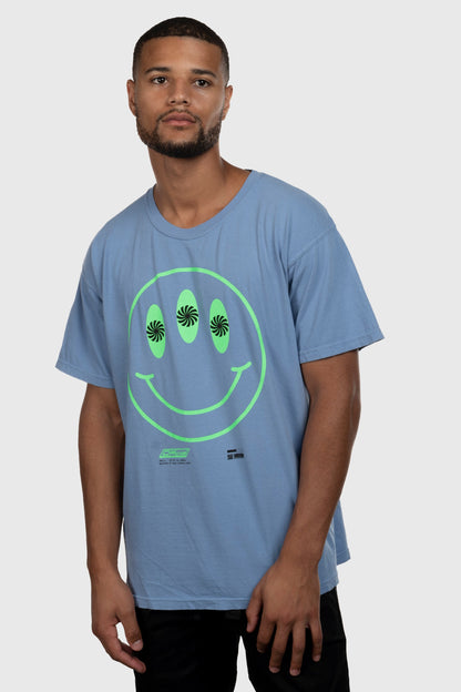 Smile You're On Camera T-Shirt (Denim Blue) by The Official Brand