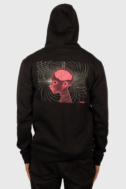 Spirit Into Matter Hooded Sweatshirt (Black) by The Official Brand