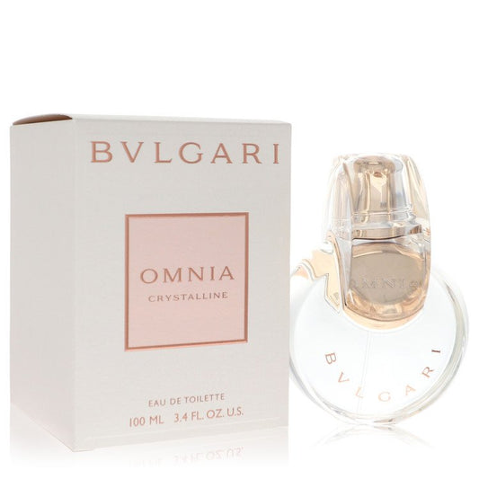 Omnia Crystalline by Bvlgari Eau De Toilette Spray 3.4 oz for Women by Avera Group