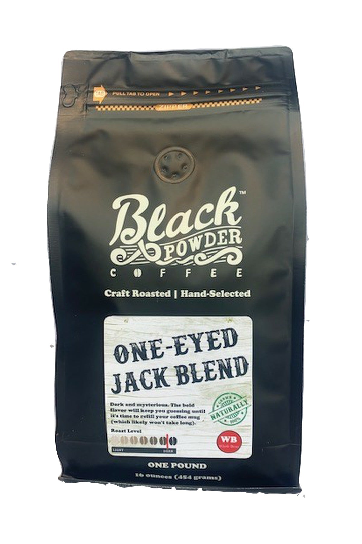 One-Eyed Jack Blend | Naturally Grown | Dark Roast Coffee by Black Powder Coffee