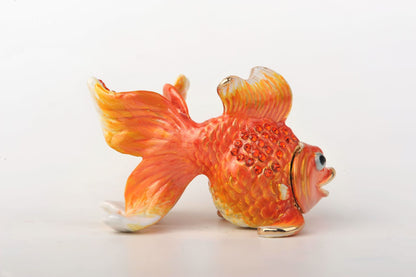 Orange Gold Fish by Keren Kopal