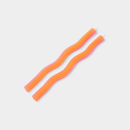 Wiggle Candles - Orange (2 pack) by 54Celsius