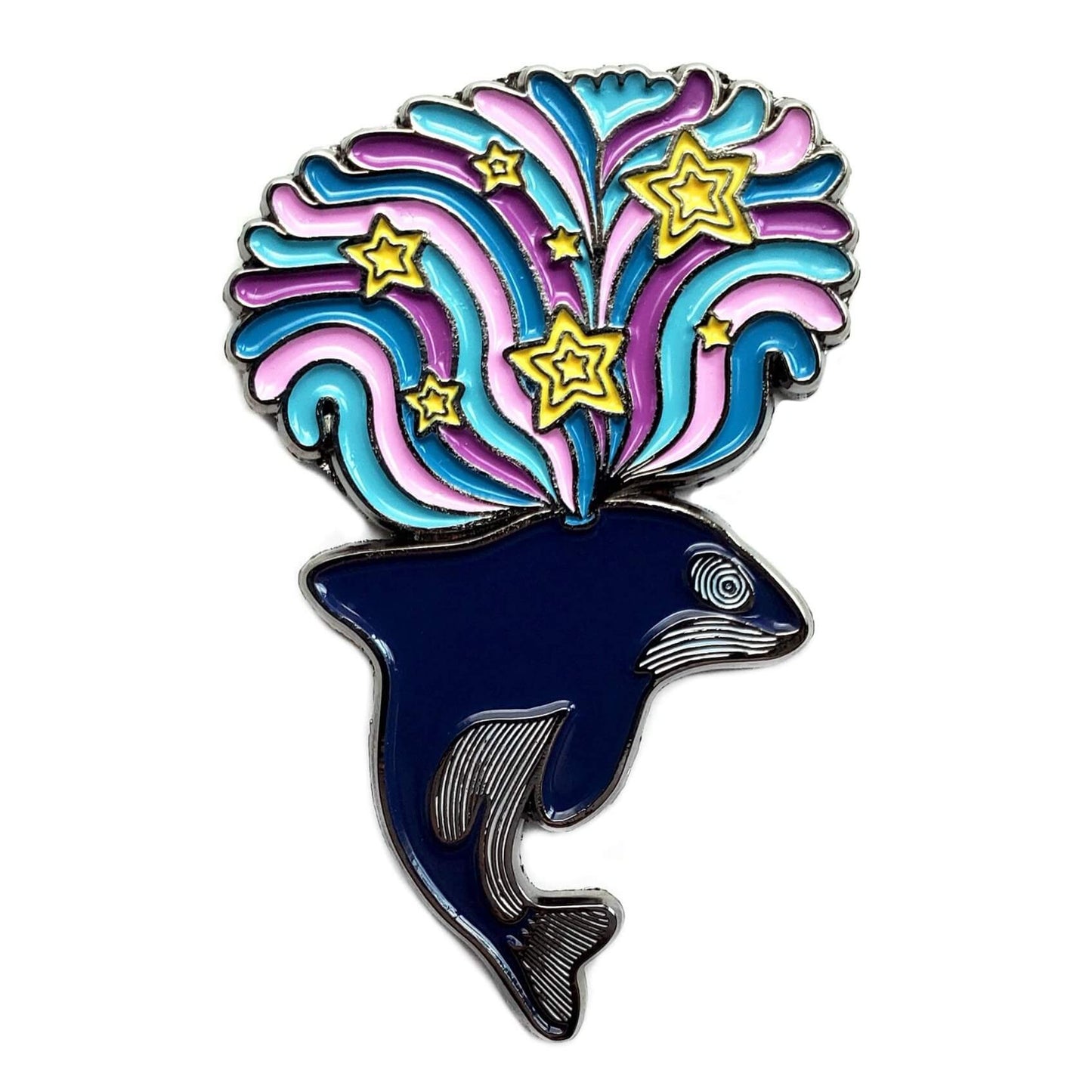 Whale Pin by Kolorspun