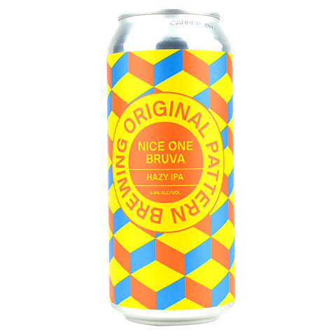 Original Pattern Nice One Bruva Hazy IPA by CraftShack Liquor Store