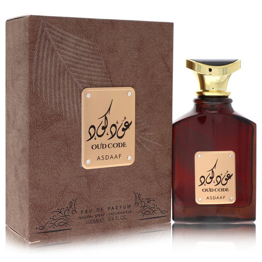 Lattafa Asdaaf Oud Code by Lattafa Eau De Parfum Spray (Unisex) 3.4 oz for Men by Avera Group