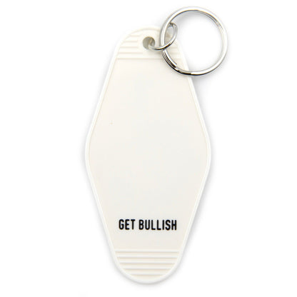 Out of Patience for Deeply Disappointing Men Motel Style Keychain in White by The Bullish Store