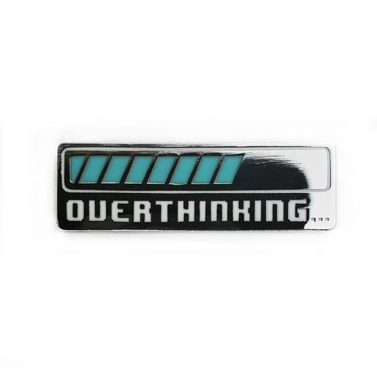 Overthinking Pin by Kolorspun