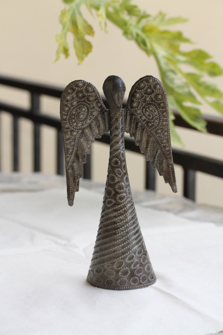 Standing Angel Metal Art by 2nd Story Goods