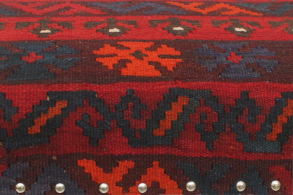 Vintage Korbin Handmade Antique Kilim upholstered Settee by Bareens Designer Rugs