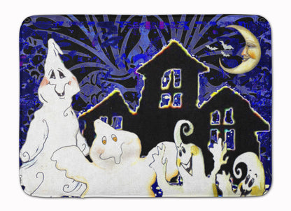 The Gang's All Here Ghosts Halloween Machine Washable Memory Foam Mat PJC1072RUG by Caroline's Treasures