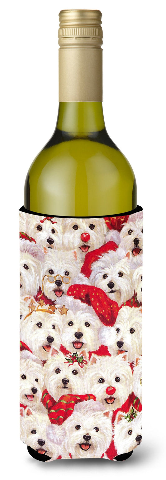 Westie Christmas a Plenty Wine Bottle Hugger PPP3133LITERK by Caroline's Treasures