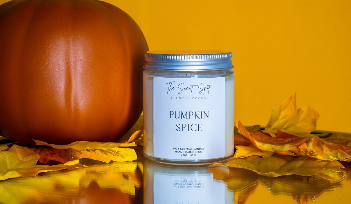 Pumpkin Spice Candle by The Scent Spot