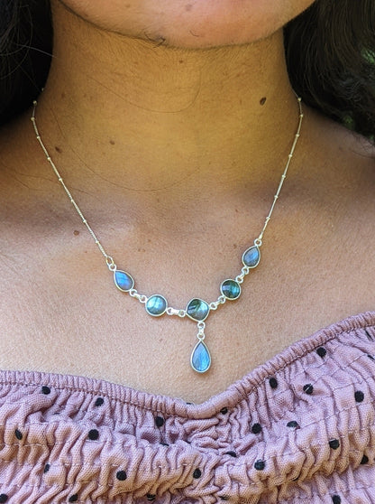 Penelope Drop Necklace by Ash & Rose