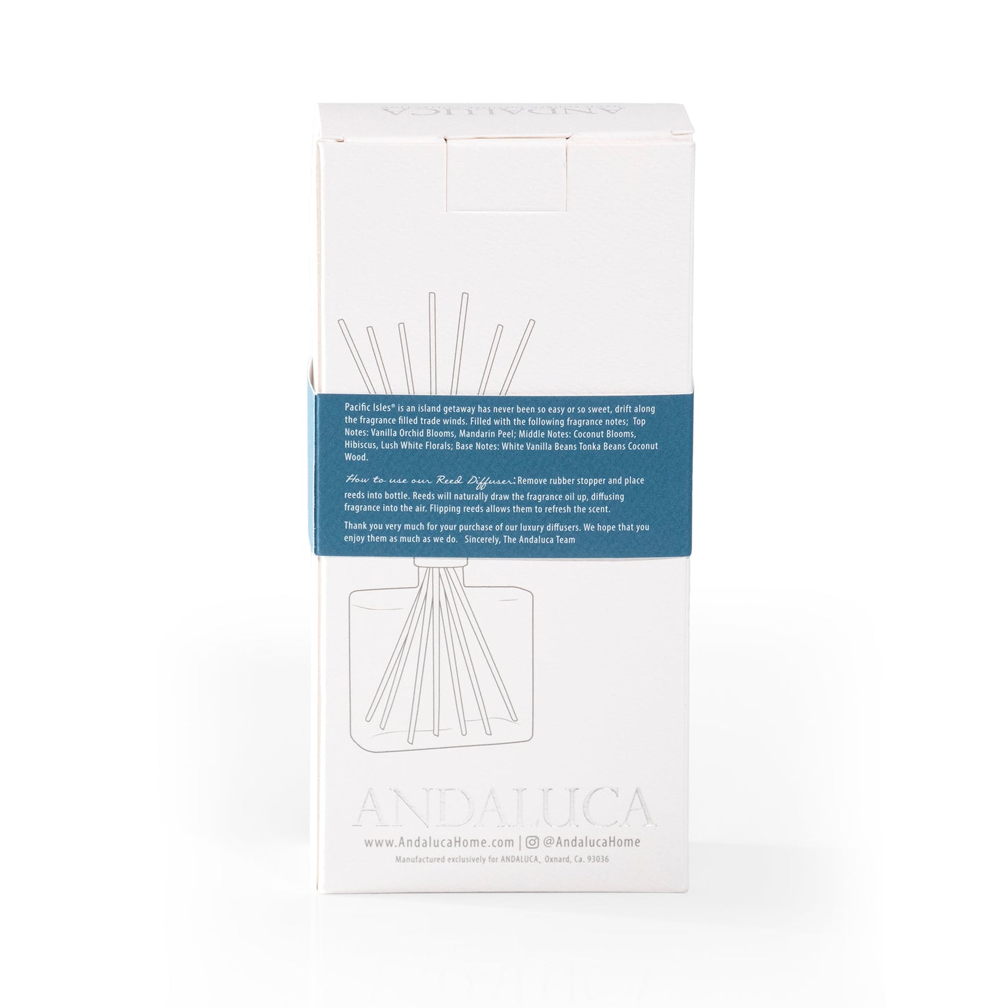 Pacific Isles Reed Diffuser by Andaluca Home