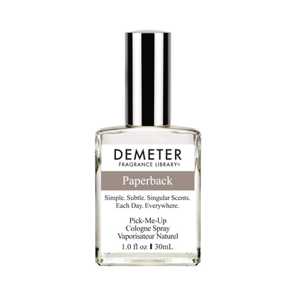 Paperback Cologne Spray by Demeter Fragrance Library