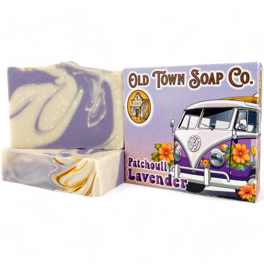 Patchouli Lavender -Bar Soap by Old Town Soap Co.