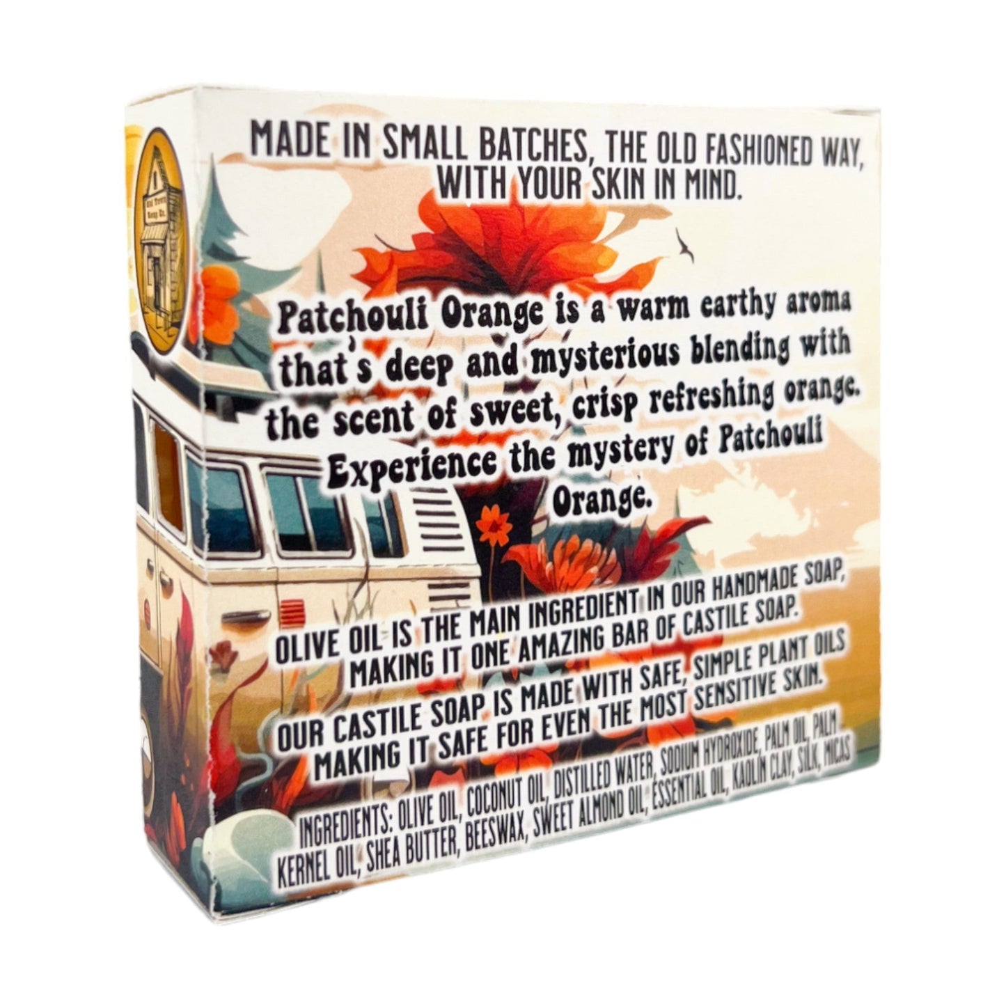 Patchouli Orange -Bar Soap by Old Town Soap Co.