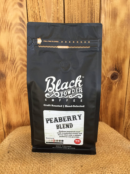 Peaberry Blend | Medium Roast Coffee by Black Powder Coffee