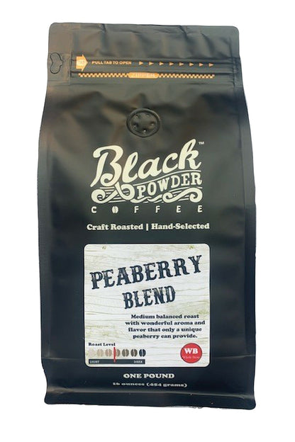 Peaberry Blend | Medium Roast Coffee by Black Powder Coffee