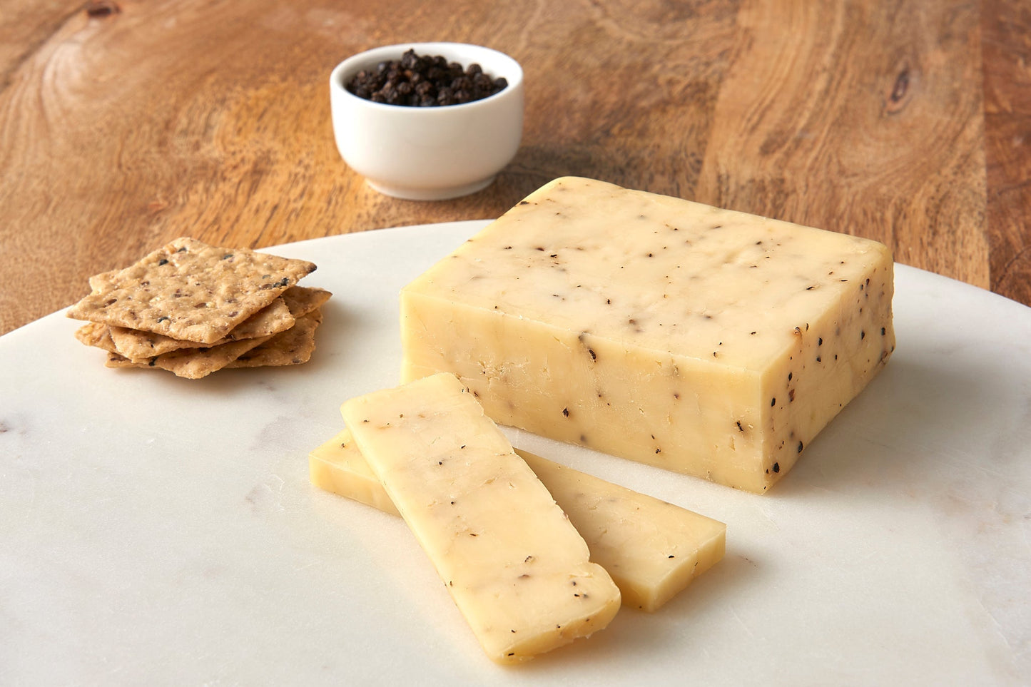 Peppercorn Cheddar by Farm2Me