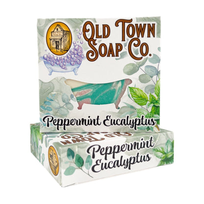 Peppermint Eucalyptus -Bar Soap by Old Town Soap Co.