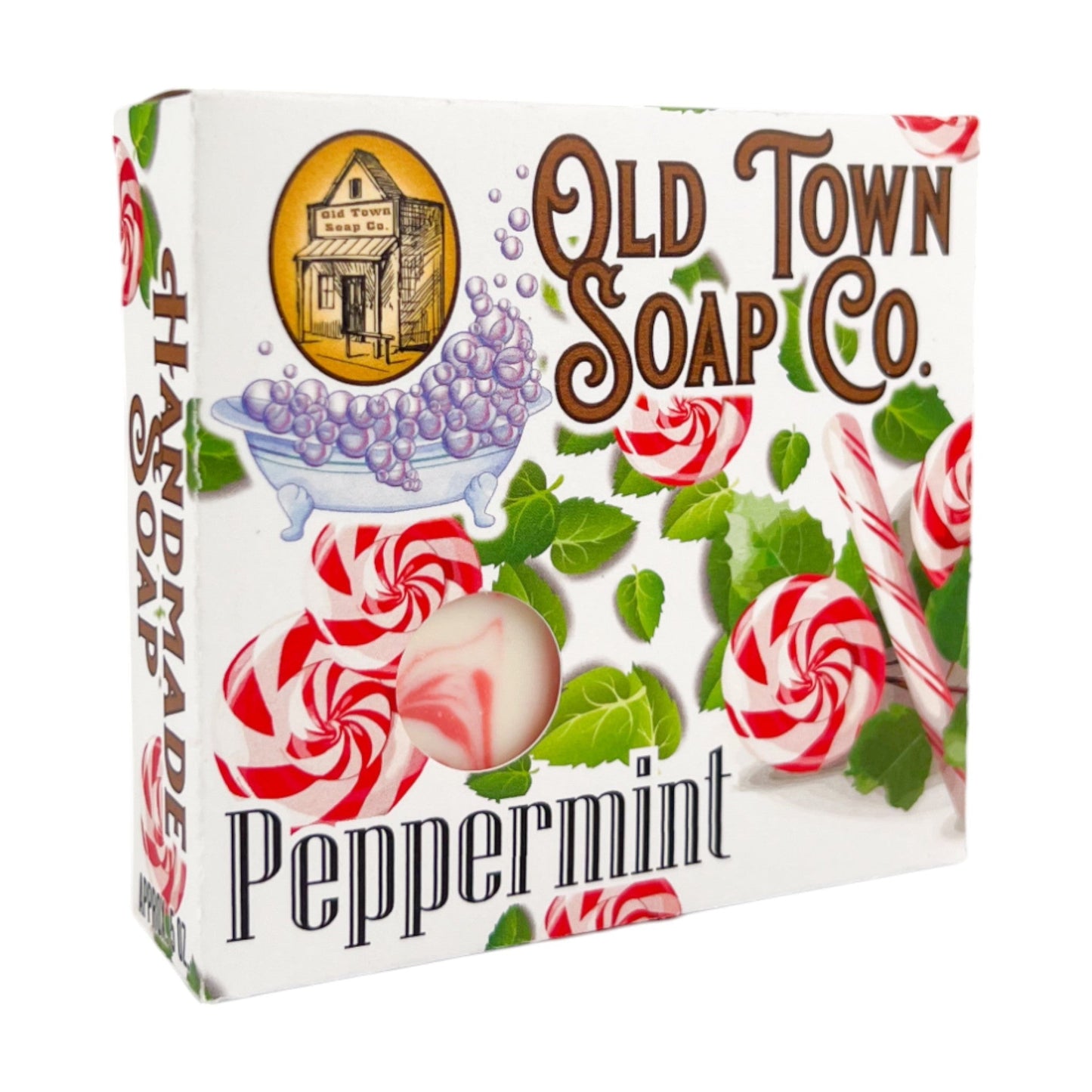 Peppermint  -Bar Soap by Old Town Soap Co.