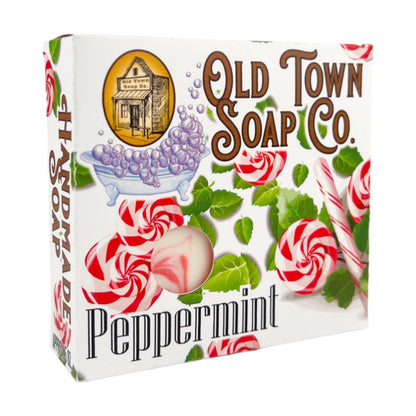 Peppermint  -Bar Soap by Old Town Soap Co.