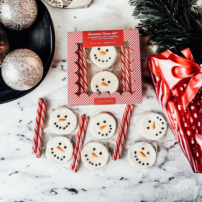 Snowman Cocoa Set by Gia Roma