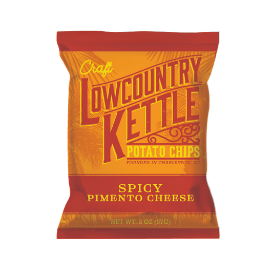 Spicy Pimento Cheese (Free Shipping!) by Lowcountry Kettle Potato Chips