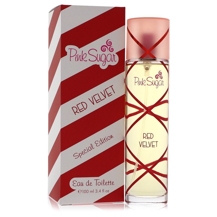 Pink Sugar Red Velvet by Aquolina Eau De Toilette Spray 3.4 oz for Women by Avera Group