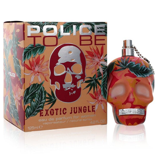 Police To Be Exotic Jungle by Police Colognes Eau De Parfum Spray 4.2 oz for Women by Avera Group