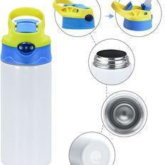 Pop It Kids 12 oz Water Bottle Flip Top by Crafty Casey's