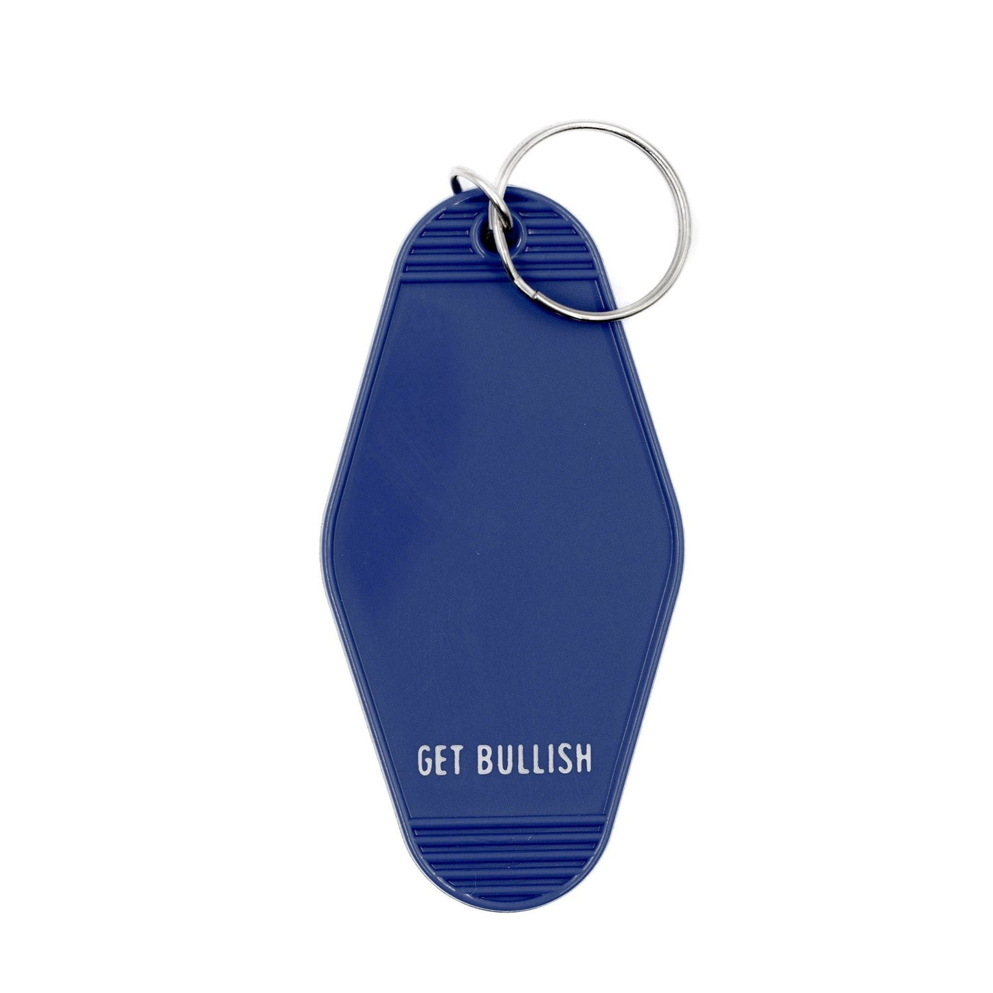 Presidential Physical Fitness Test Loser Motel Style Keychain in Blue by The Bullish Store