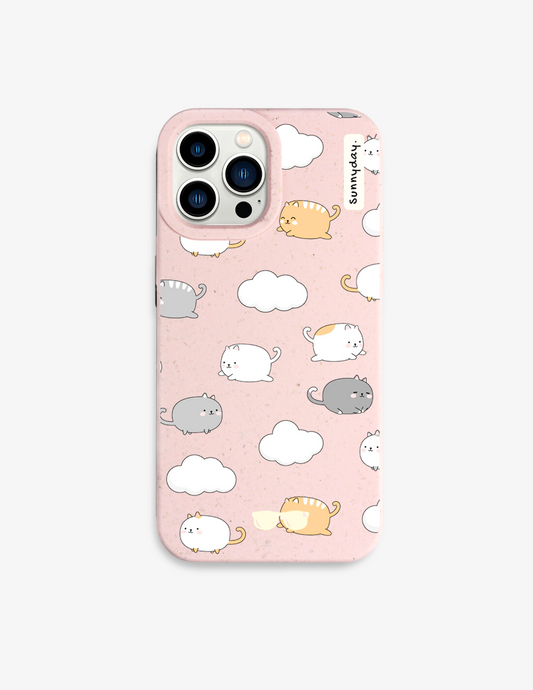 Purrfect Pals Cat iPhone Case by Sunnyday