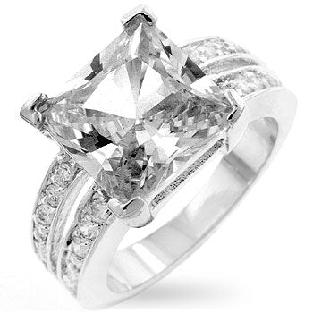 Princess Engagement Ring by Avera Group