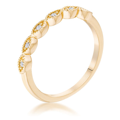 Sextus Marquise Delicate Stackable Ring by Avera Group