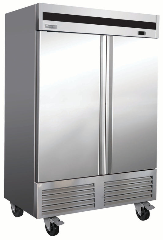 RVR-54 | 54" Stainless Steel Solid Door Reach-In Refrigerator by Regal Refrigerators