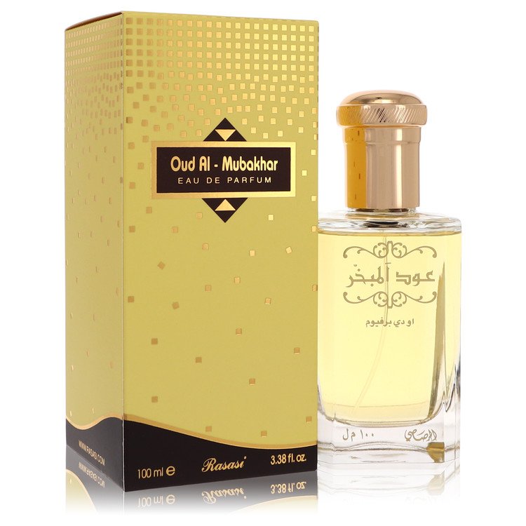 Rasasi Oud Al Mubakhar by Rasasi Eau De Parfum Spray (Unisex) 3.3 oz for Women by Avera Group