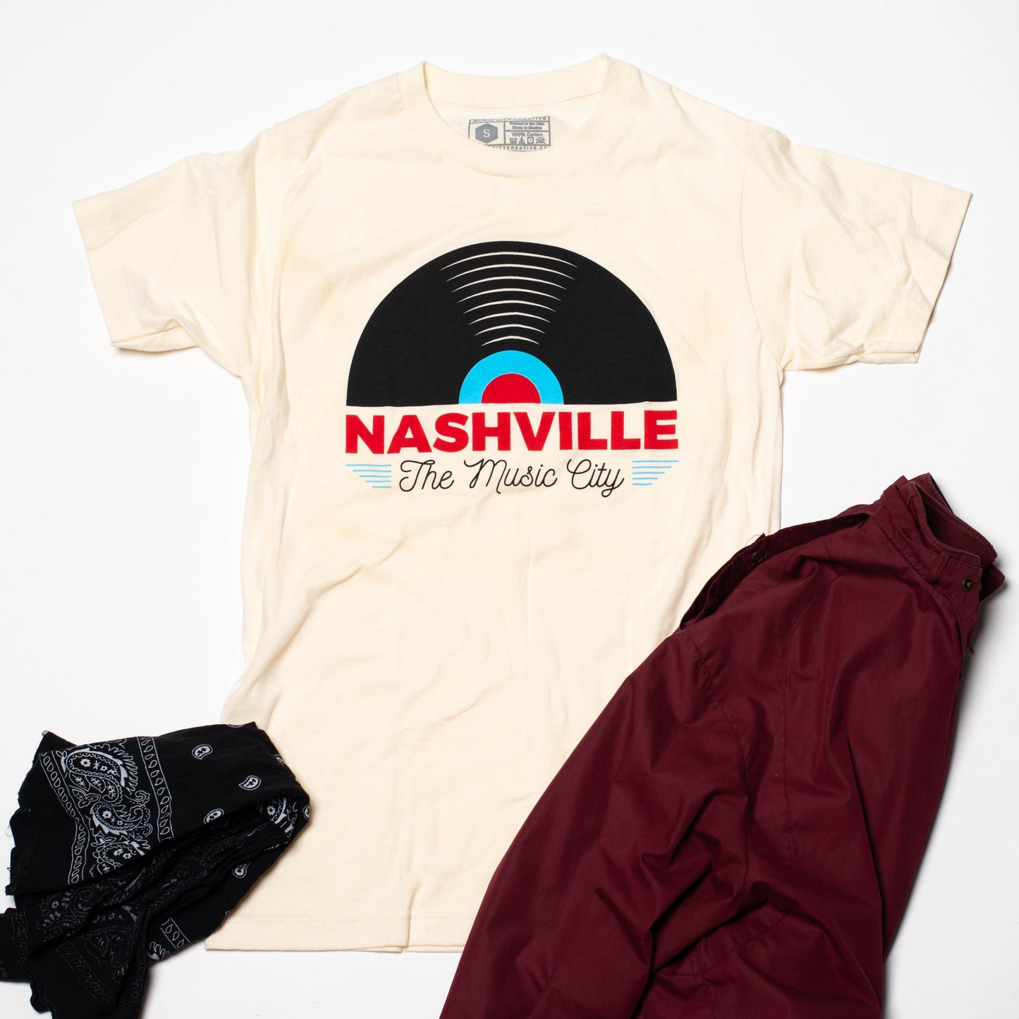 Music City Record Tee by Music City Creative