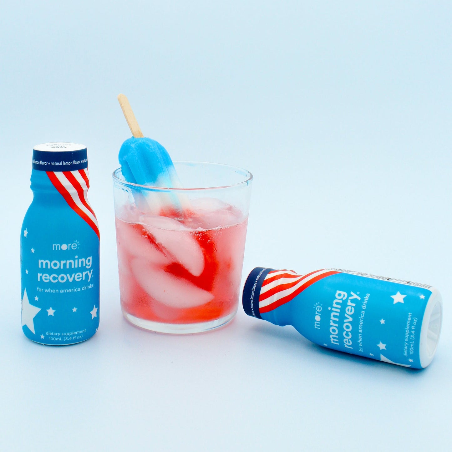 morning recovery - red, white and blue by More Labs