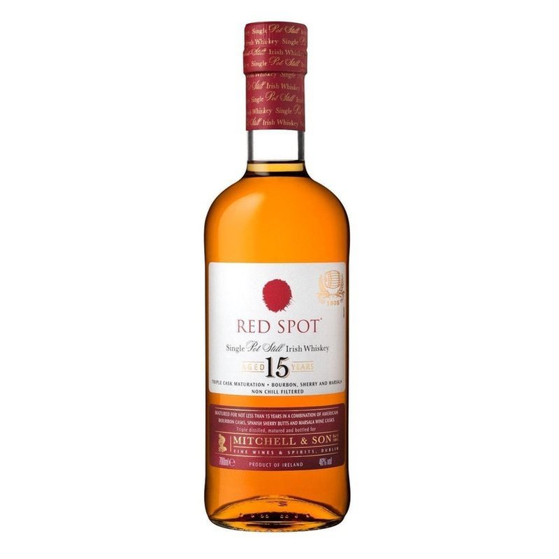 Red Spot 15 Year Old Single Pot Still Irish Whiskey by CraftShack Spirits Marketplace