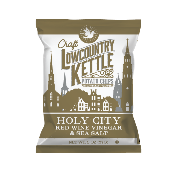 Red Wine Vinegar & Sea Salt (Free Shipping!) by Lowcountry Kettle Potato Chips