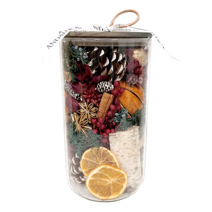 Holiday Spice Potpourri Jar by Andaluca Home